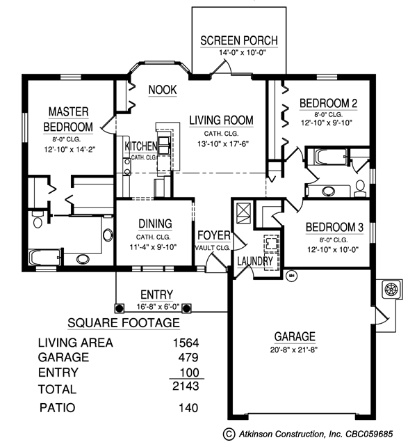 The St.Michael Elite floor - click to view larger image in new window
